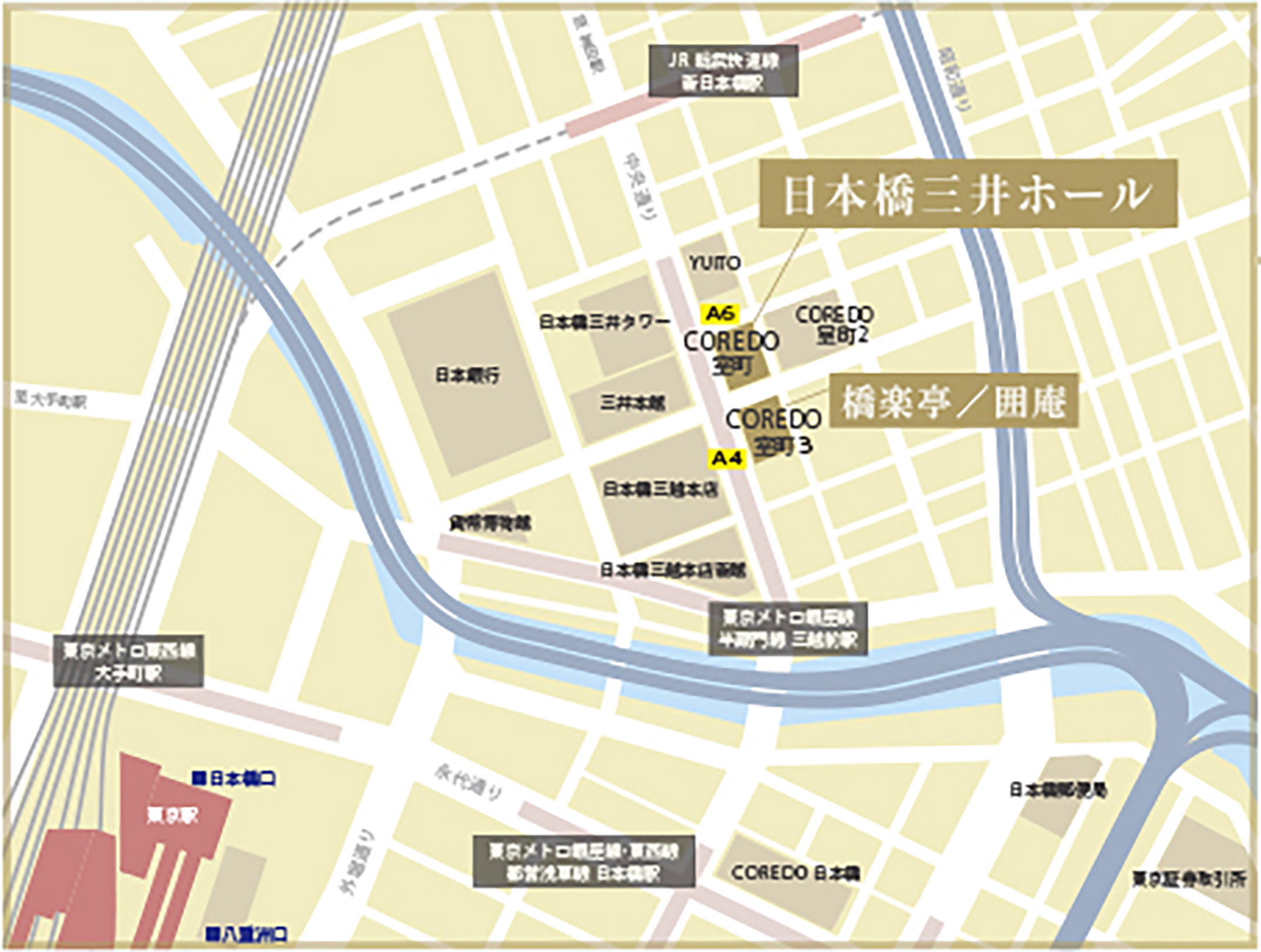 Map(日本橋三井ホール)