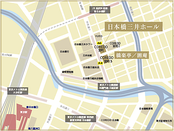 Map(日本橋三井ホール)